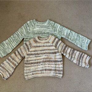 Two target sweaters
